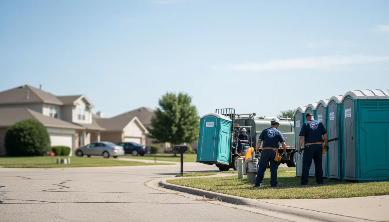Porta Potty Rental in Lexington, IL near me